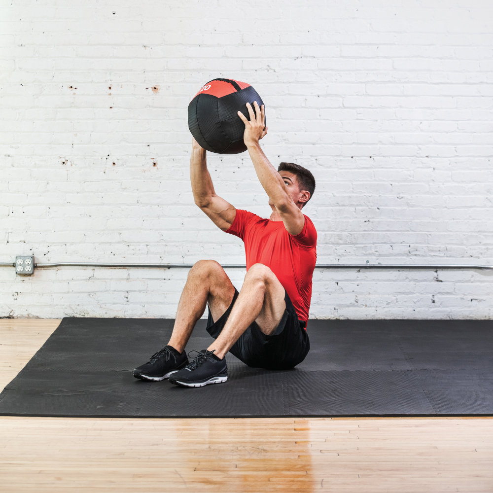 Lifeline Wall Ball medisinball 10 lb polstret