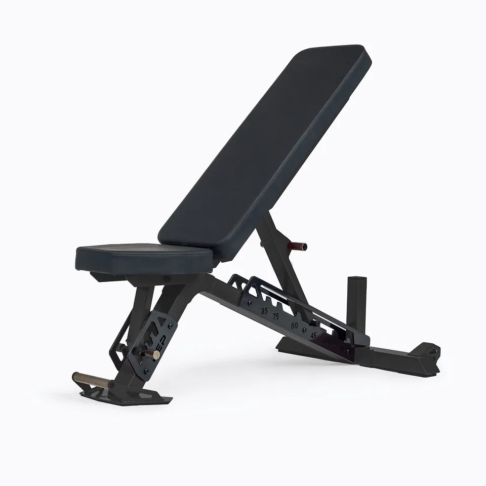 REP Nighthawk justerbar treningsbenk Metallic Black