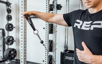 REP Fitness D-handle kabelhåndtak stål
