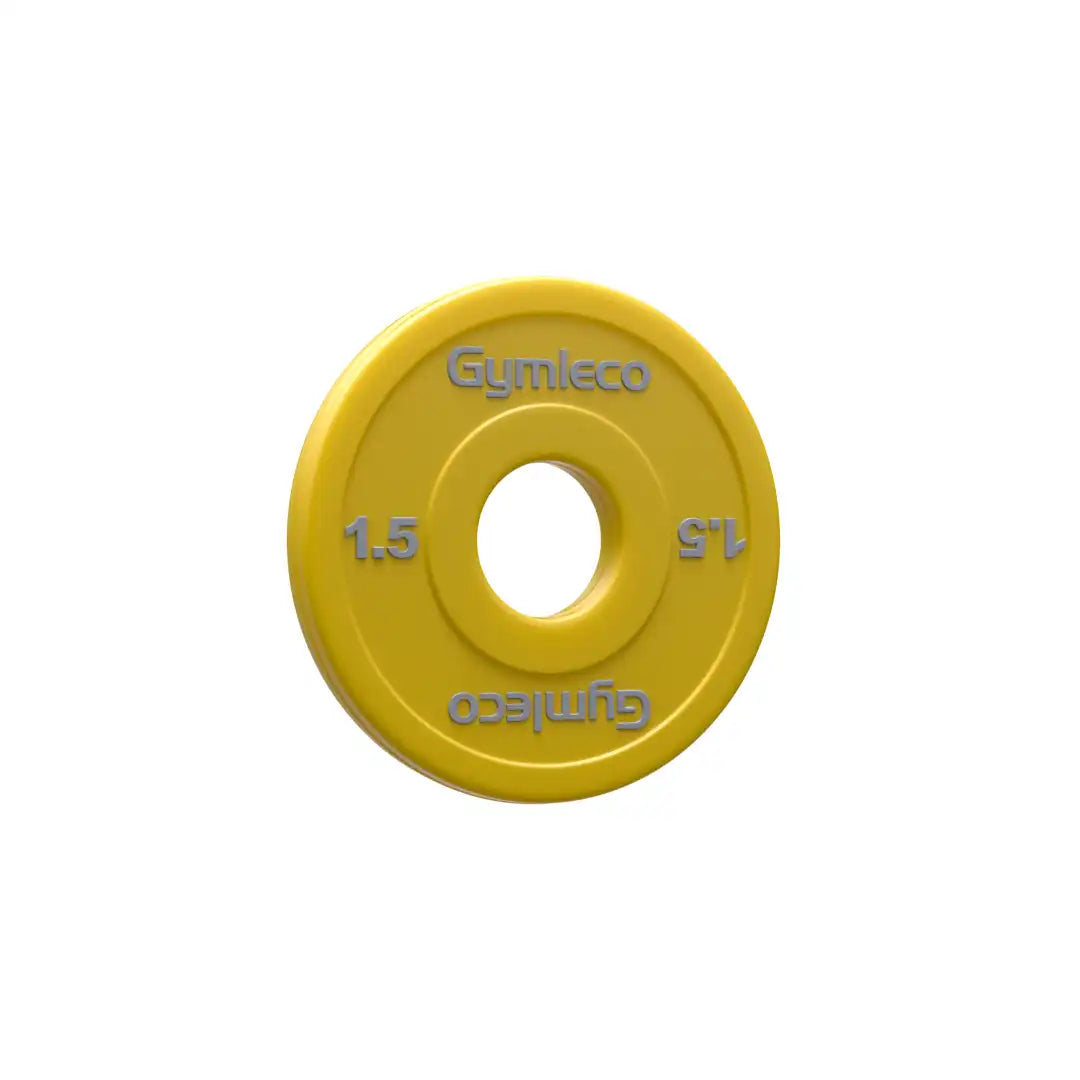 Gymleco Urethane Fractional Bumper Plates minivektskive