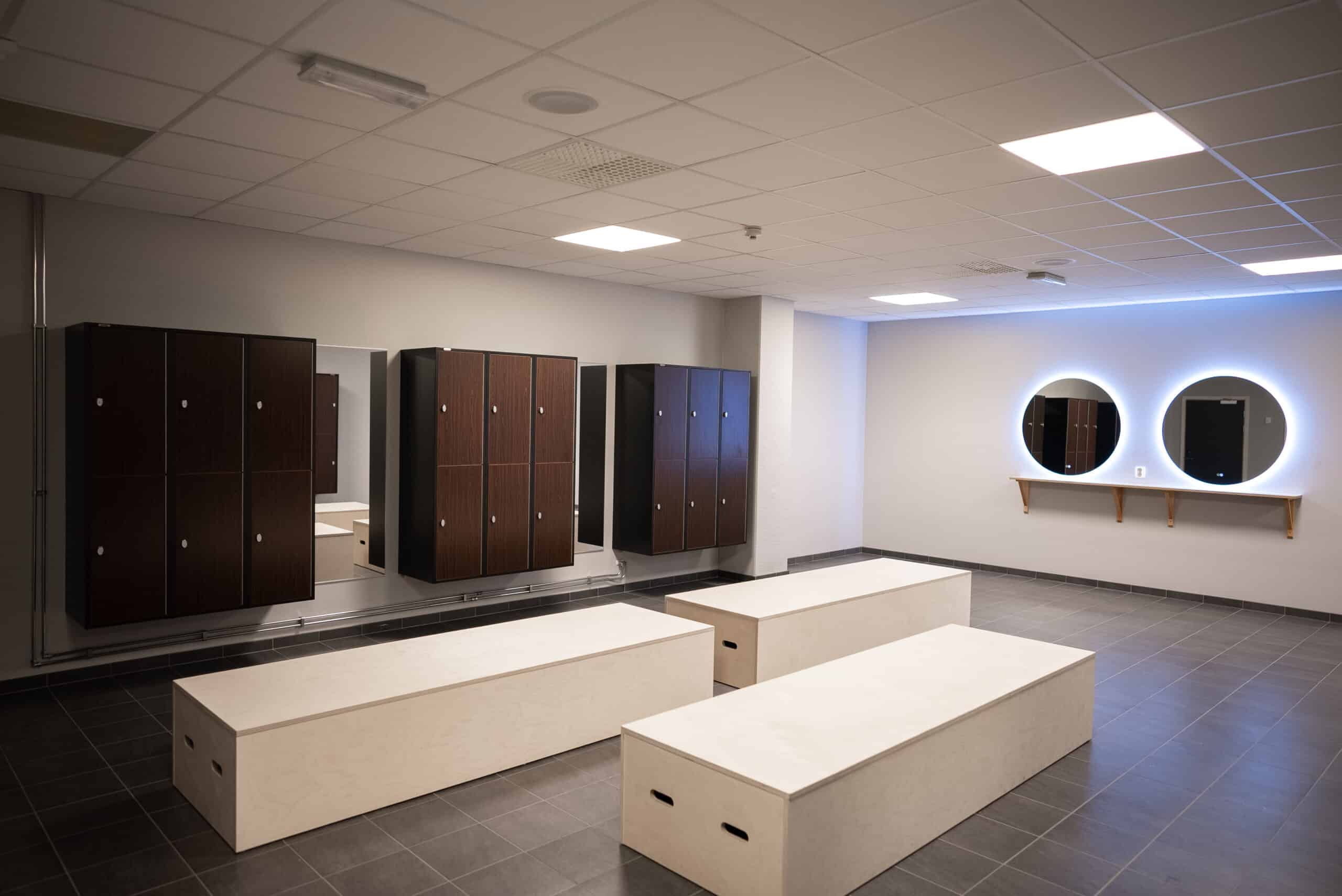 Gymleco Gym Locker 2 N-shaped doors garderobeskap