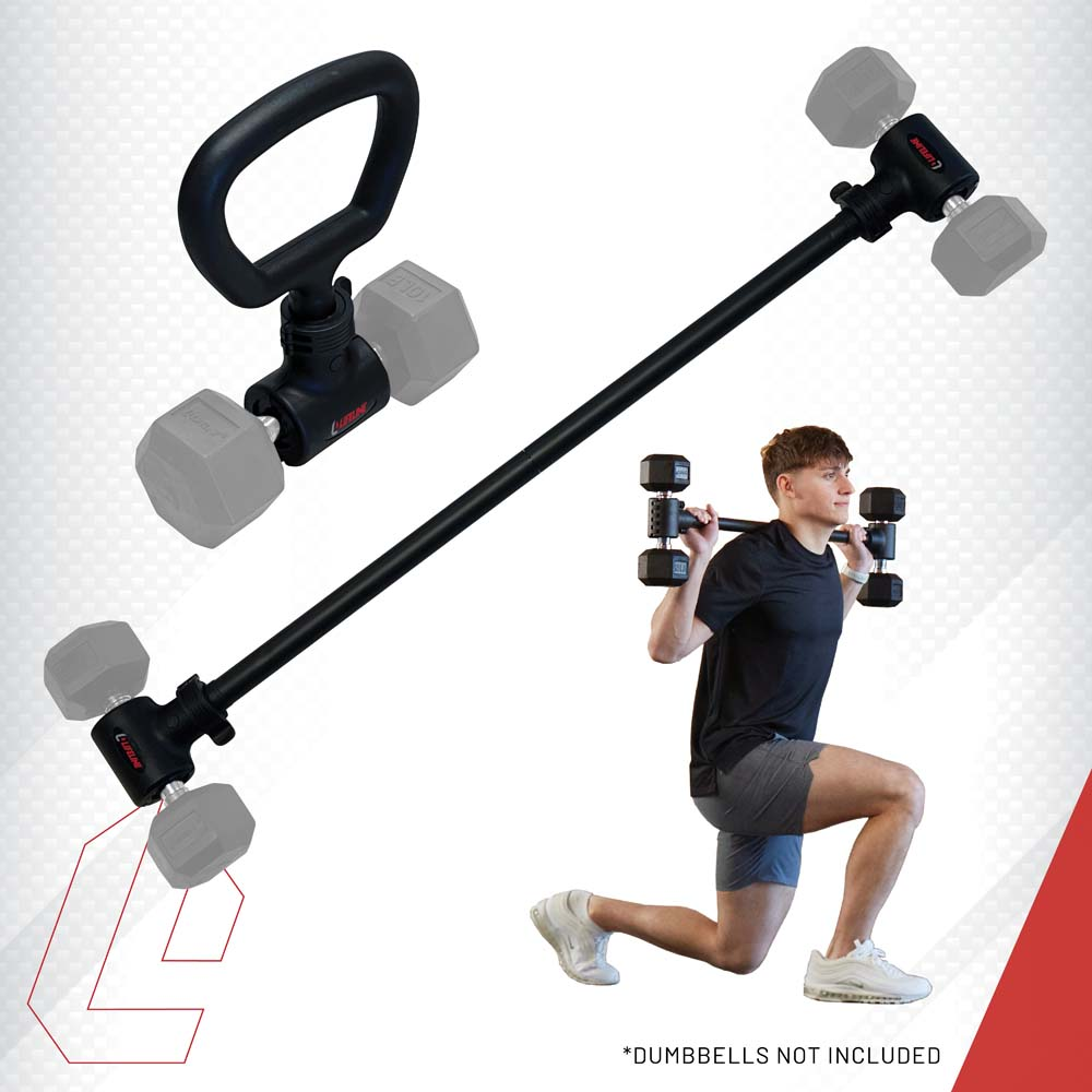 Lifeline Dumbbell Converter Set vektstang og kettlebell