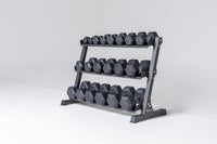 REP Fitness Dumbbell Rack hantelstativ 3-etasjes stål