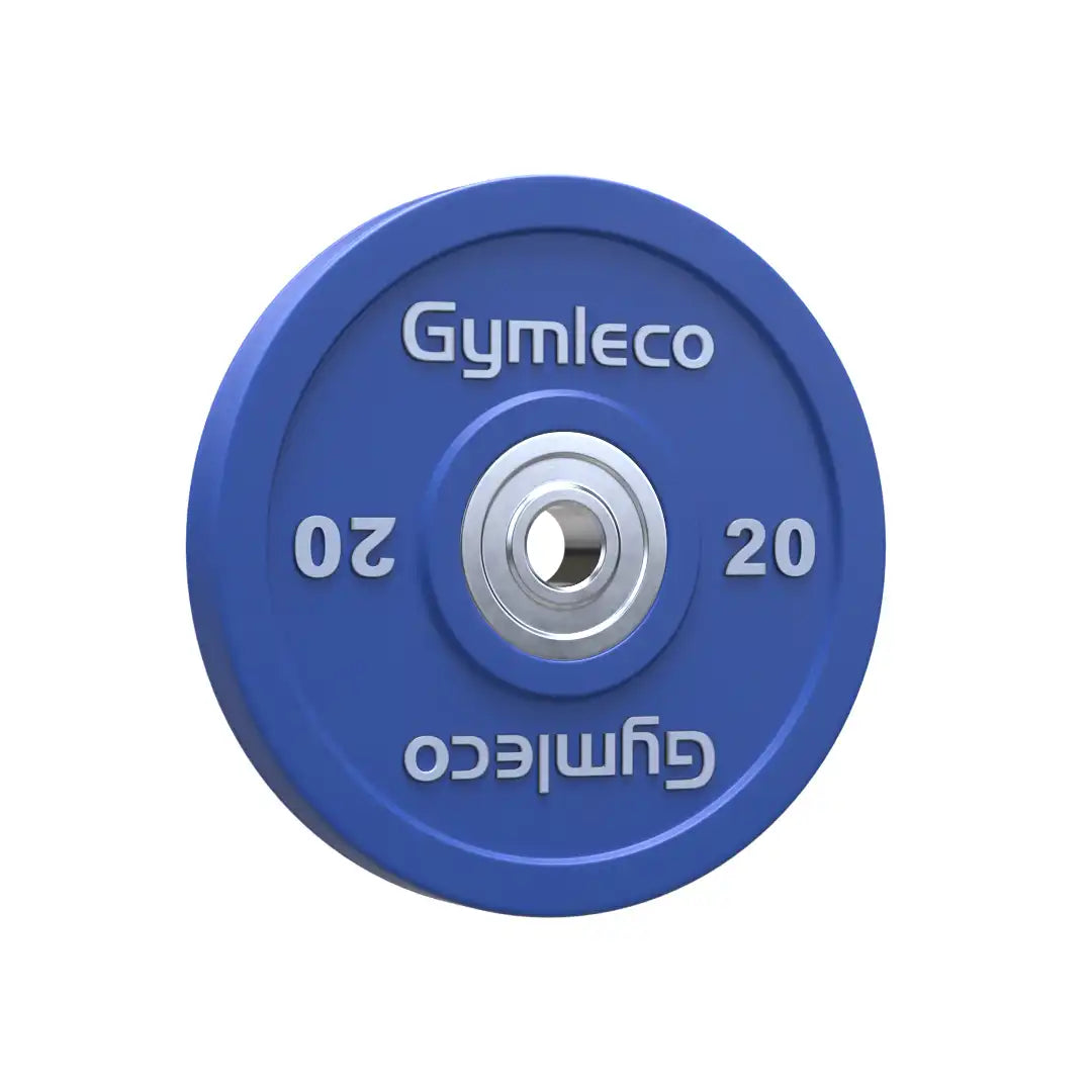 Gymleco Colored Weight Plates vektskive gummi 15 kg farget