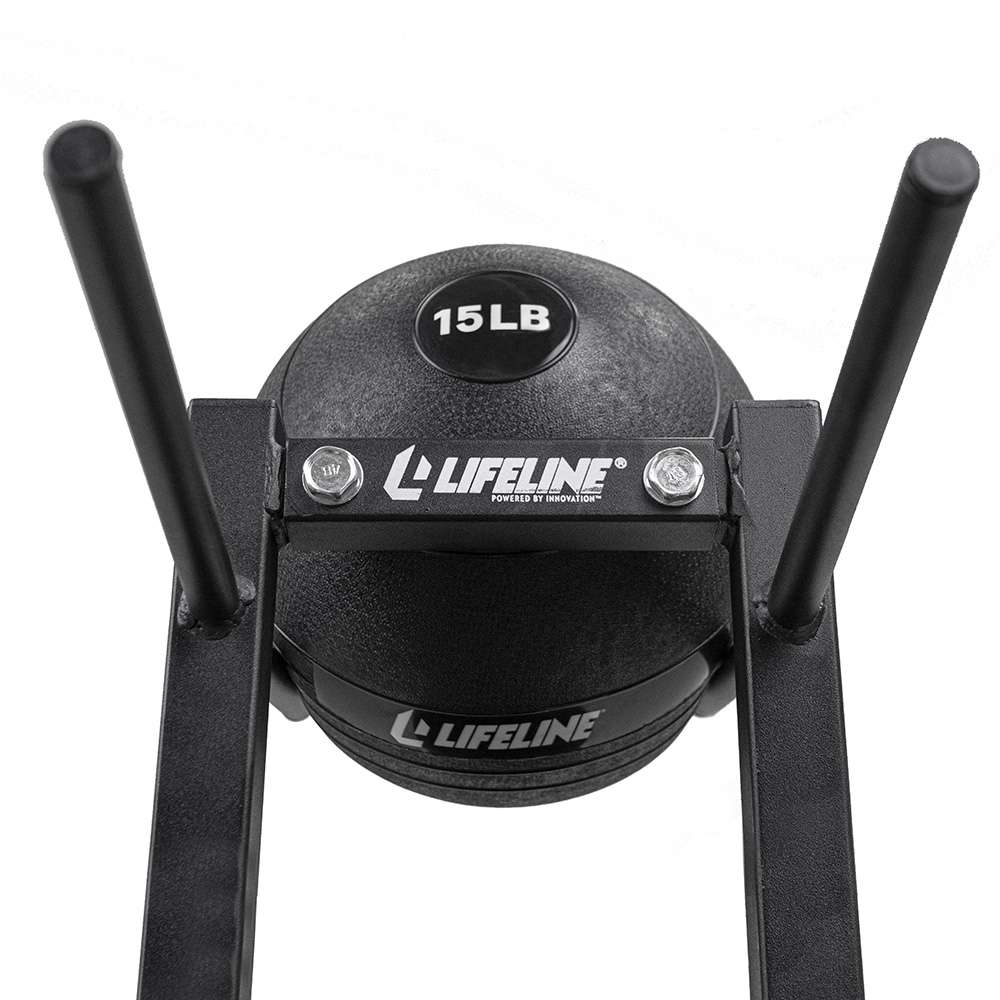 Lifeline Slam Ball Rack stativ 8 baller stål