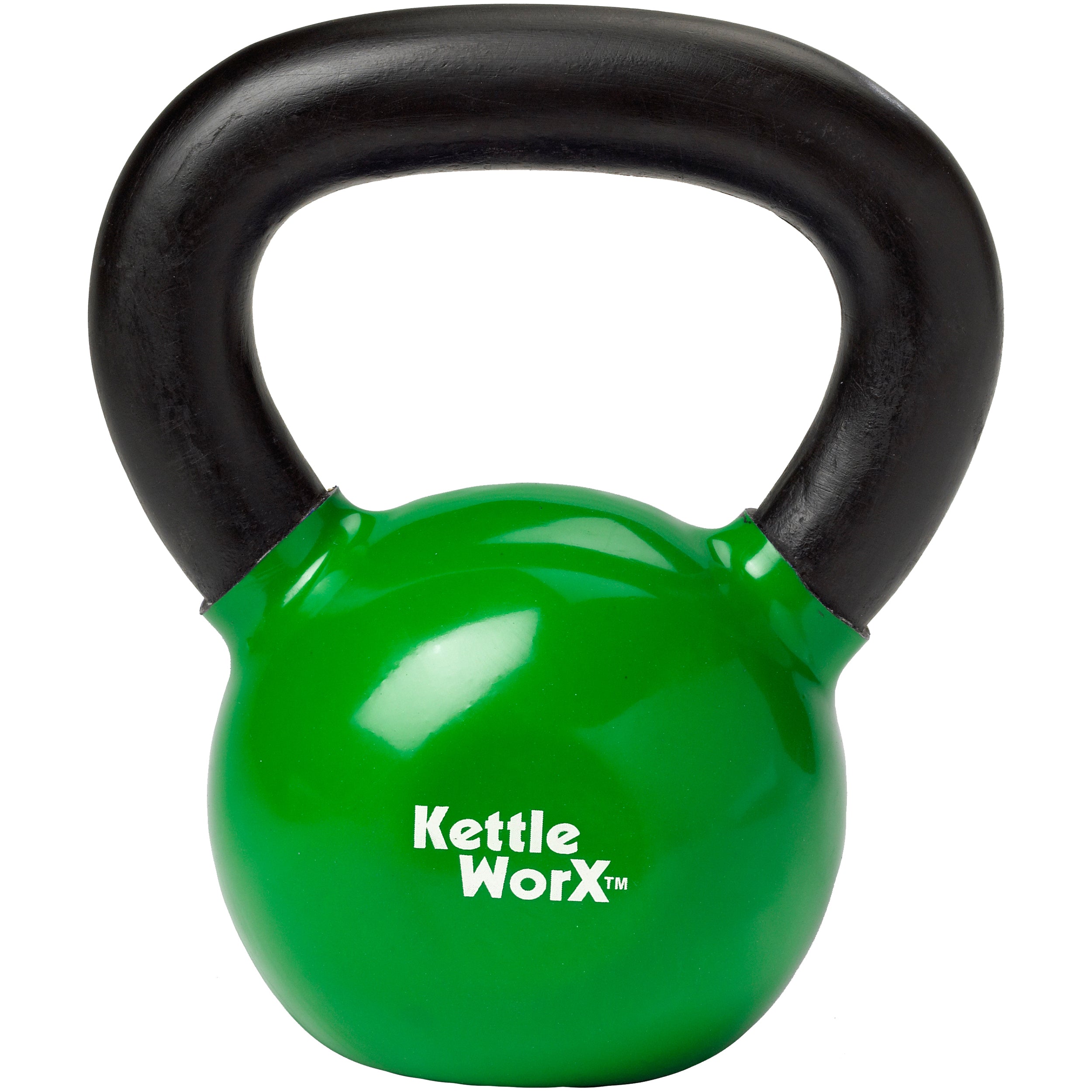 Lifeline KettleWorX kettlebell 10 lb vinyl bredt grep