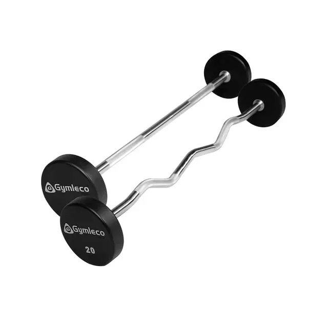 Gymleco faste vektstenger PU-gummi proff