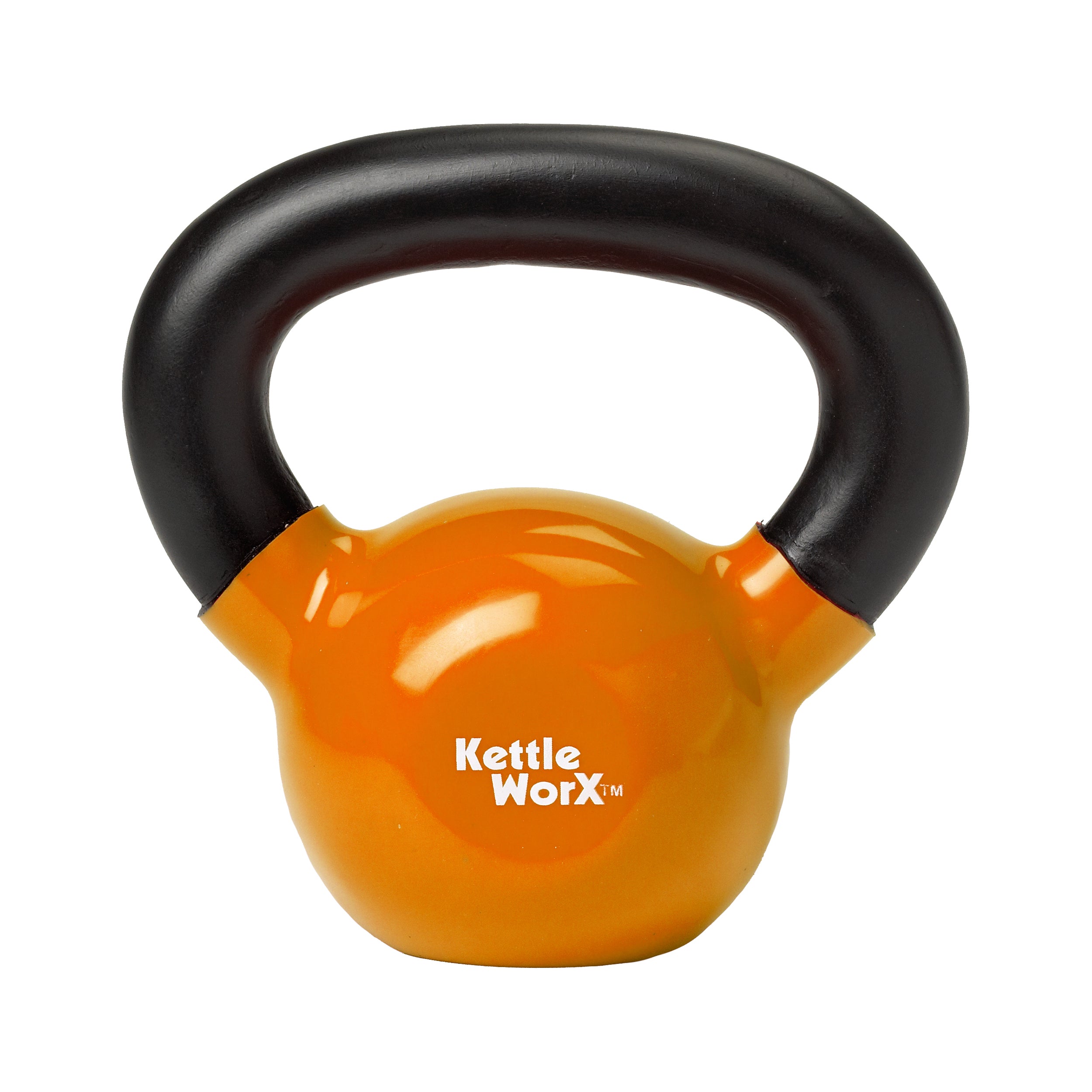 Lifeline KettleWorX kettlebell 10 lb vinyl bredt grep