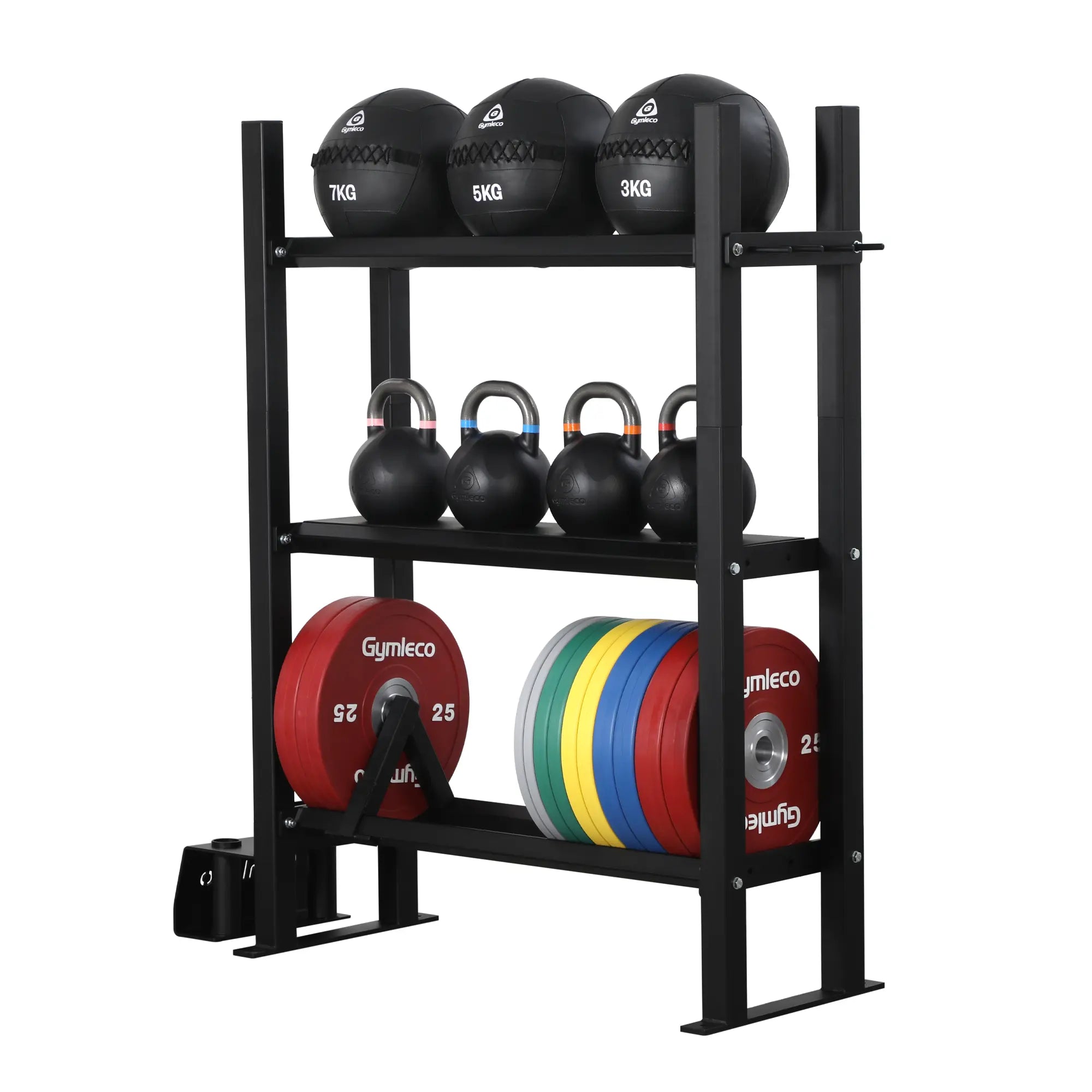 Gymleco Bumper Plate Slam Ball Rack stativ multi