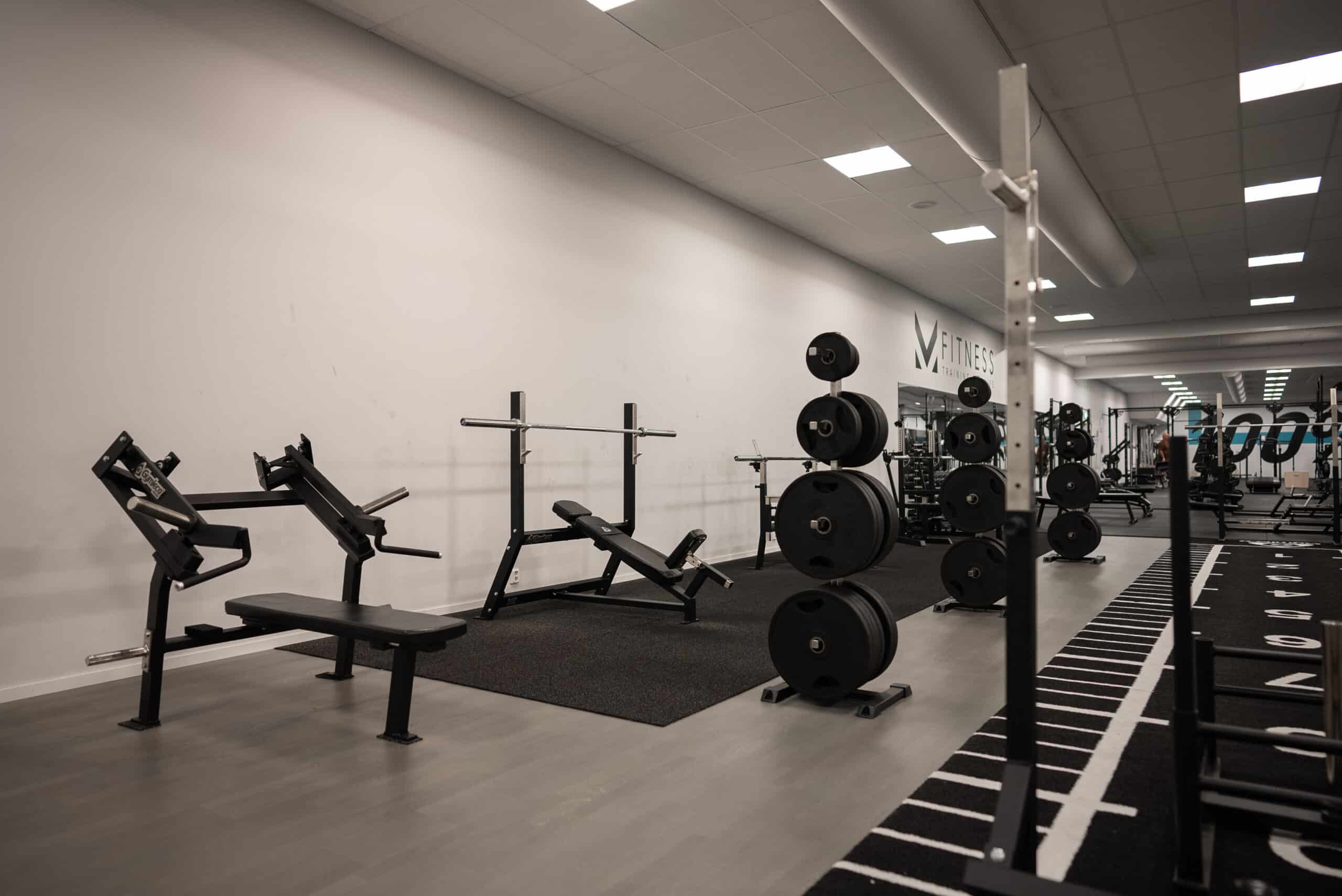 Gymleco Incline Bench Press treningsbenk skrå stabil