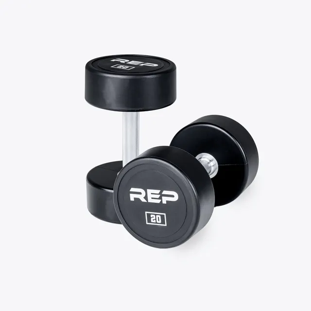 REP Fitness Urethane håndvekter 2,5 kg par runde