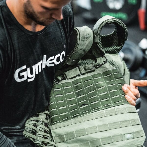 Gymleco Tactical vektvest 9 kg gronn