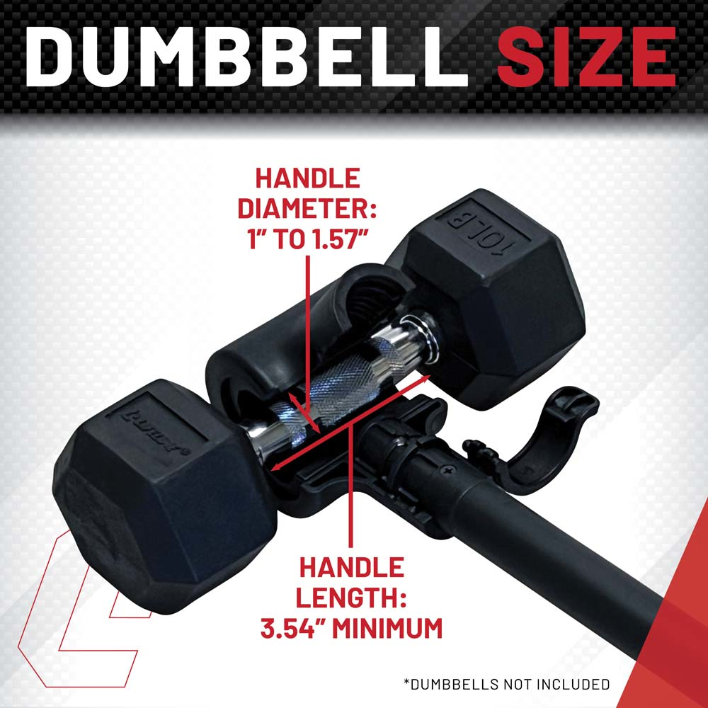 Lifeline Dumbbell Converter Set vektstang og kettlebell