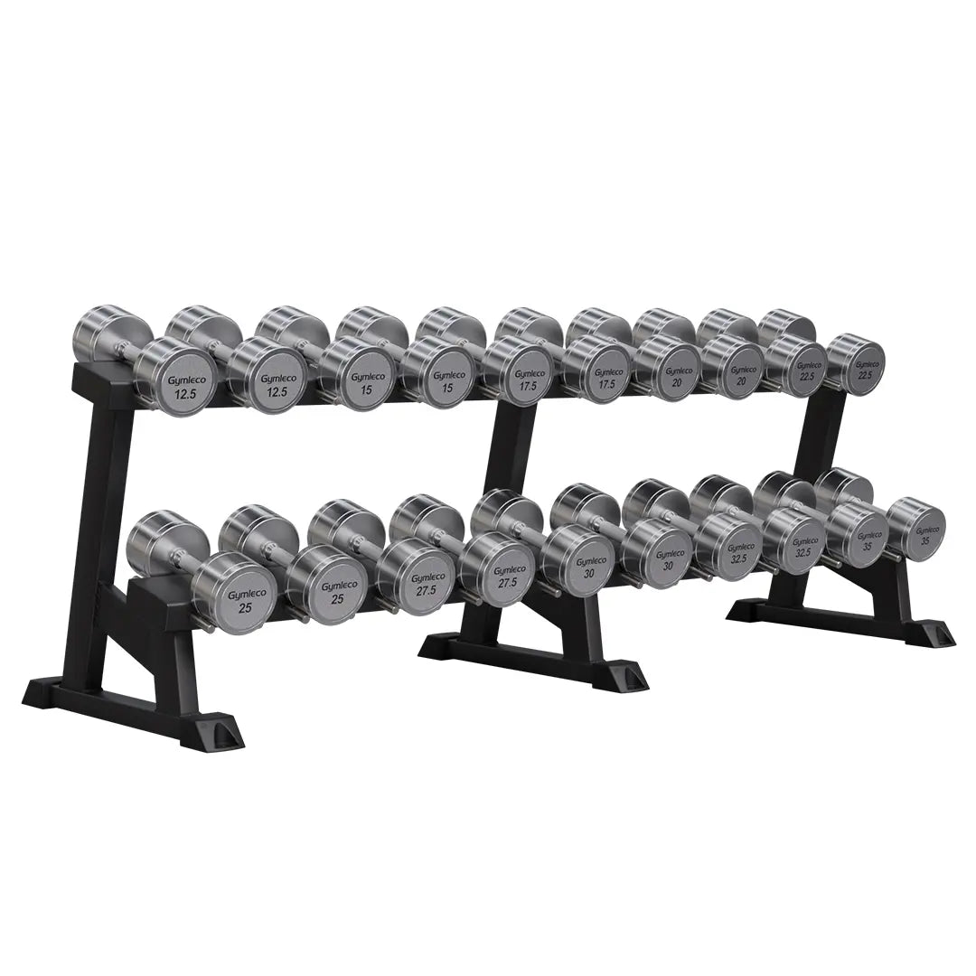 Gymleco Chrome Dumbbells manualer 2,5 kg stål