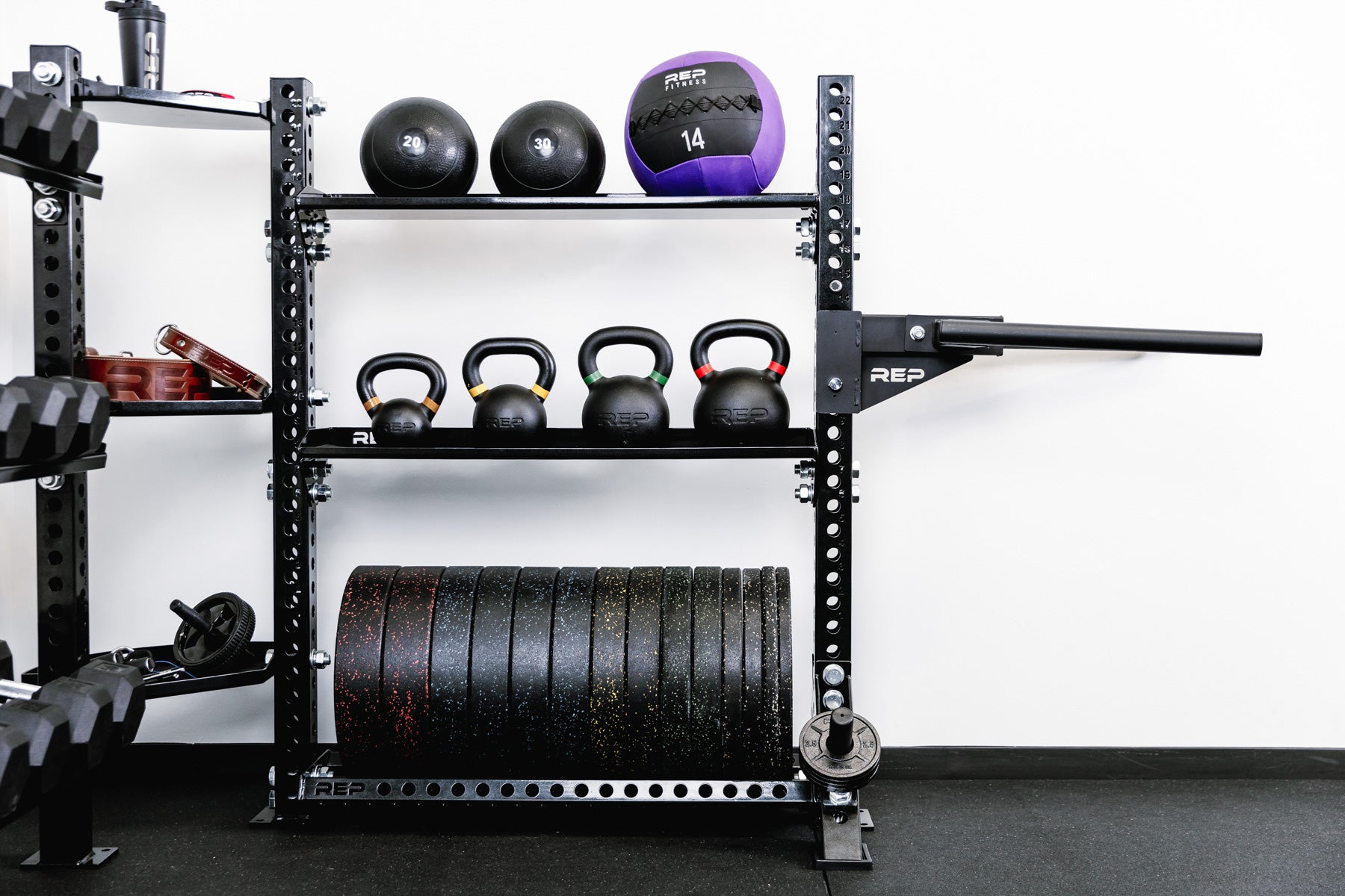 REP Fitness 5000 Ball & Plate hylle til rack