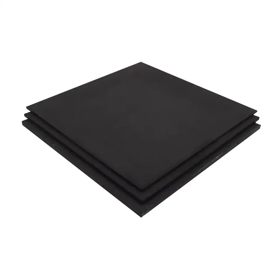 Gymleco Gymgolv gummimatte 1000x1000 20 mm støtdempende