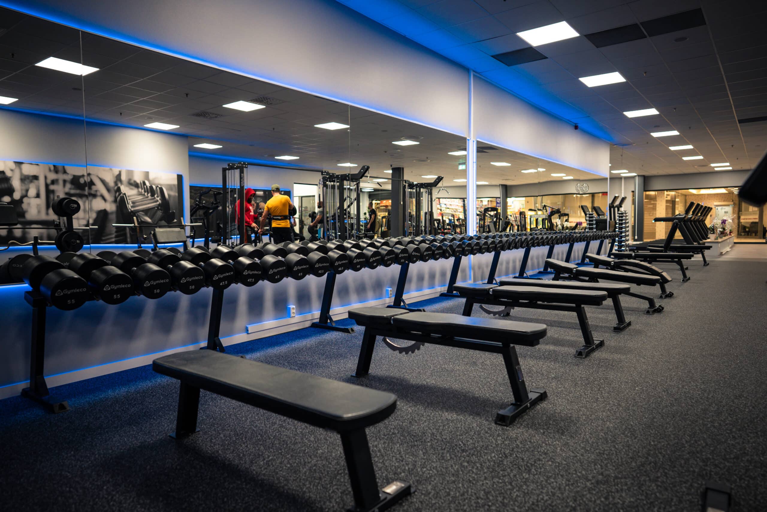 Gymleco Fixed Flat Bench flat benk fast til brystpress