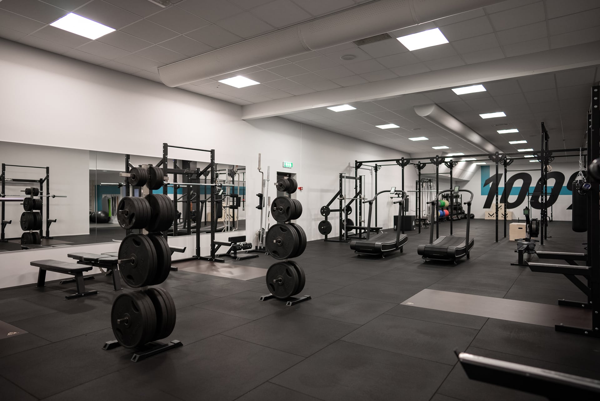Gymleco Weight Rack skivestativ 8 plasser