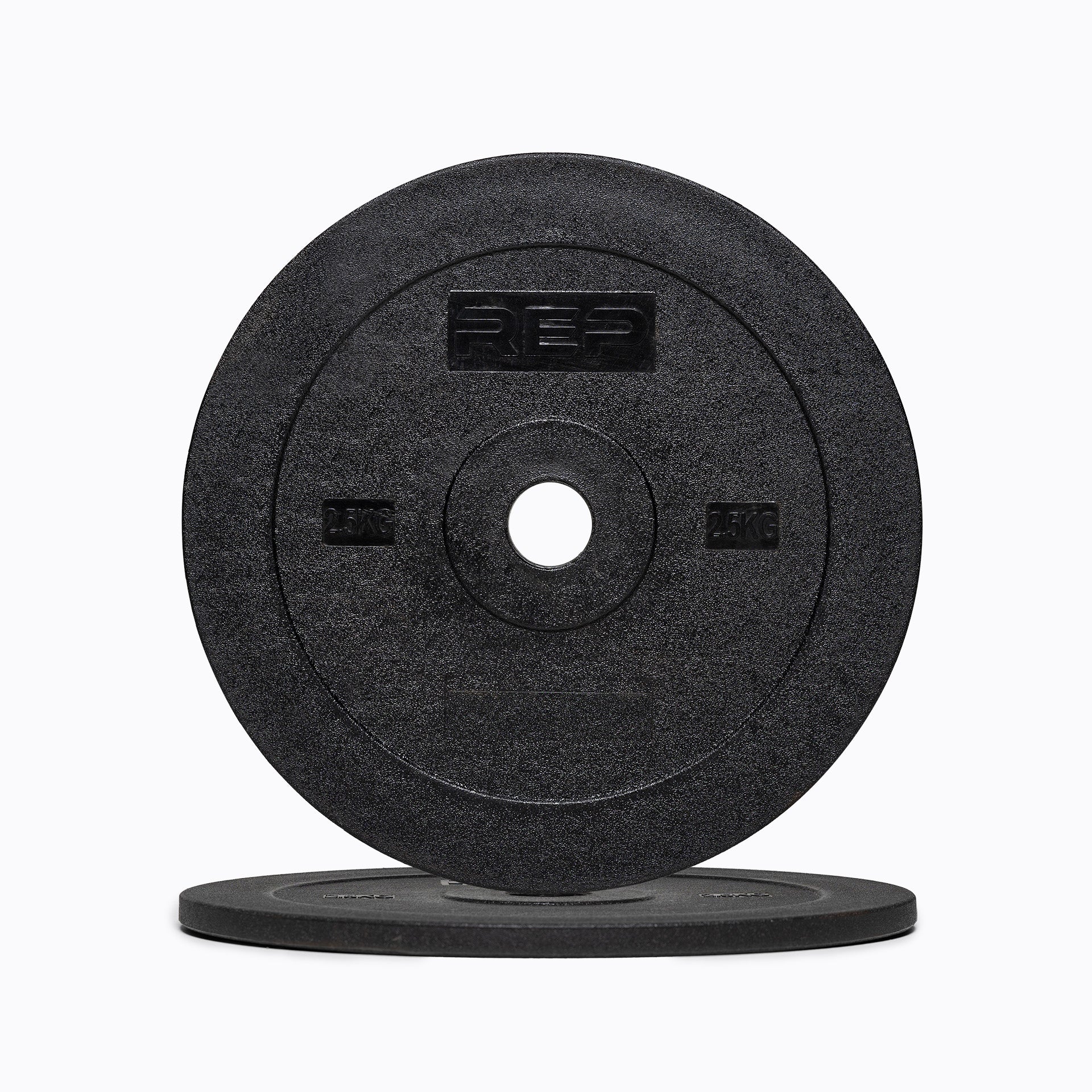 REP Fitness Black bumper vektskiver 10 kg par gummi