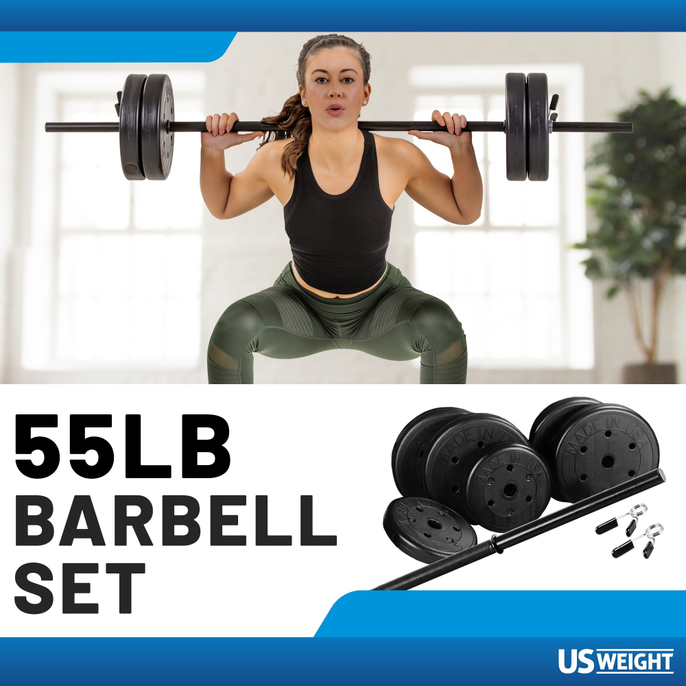 Lifeline USW vektstangsett 25 kg 54" aerobic