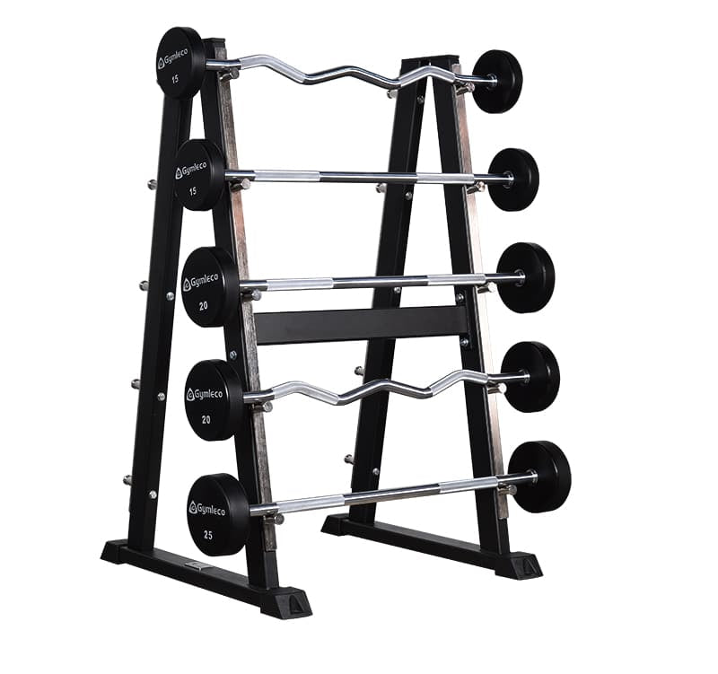 Gymleco faste vektstenger PU-gummi proff