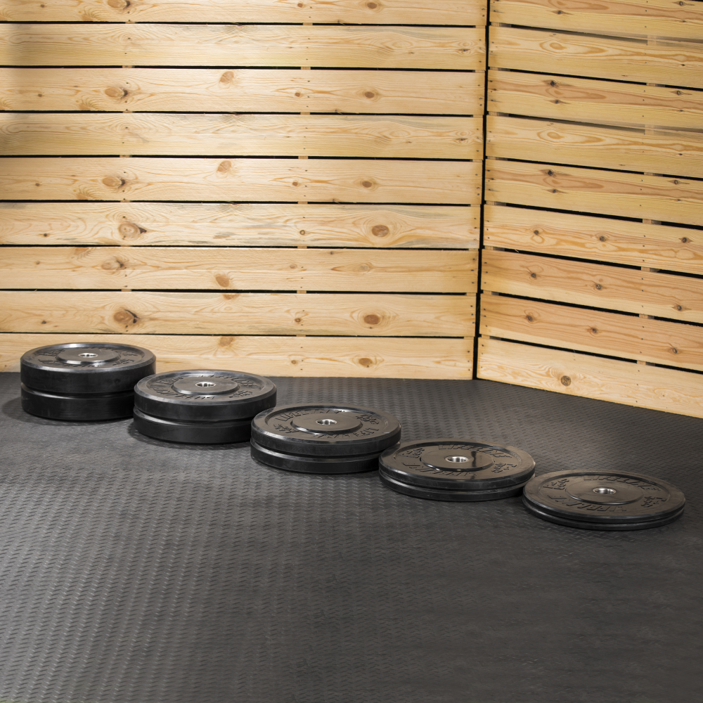 Lifeline Bumper Plates vektplatesett 118 kg gummi