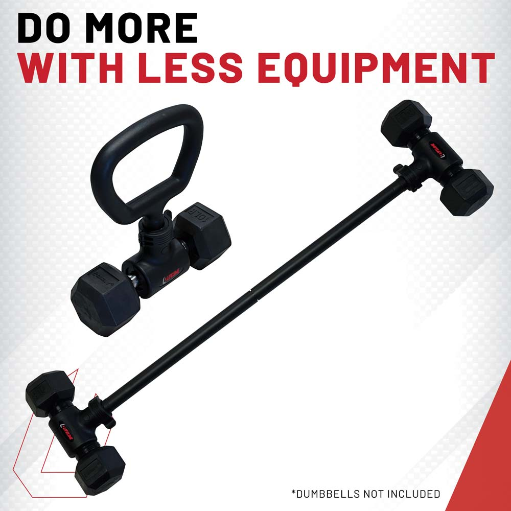 Lifeline Dumbbell Converter Set vektstang og kettlebell