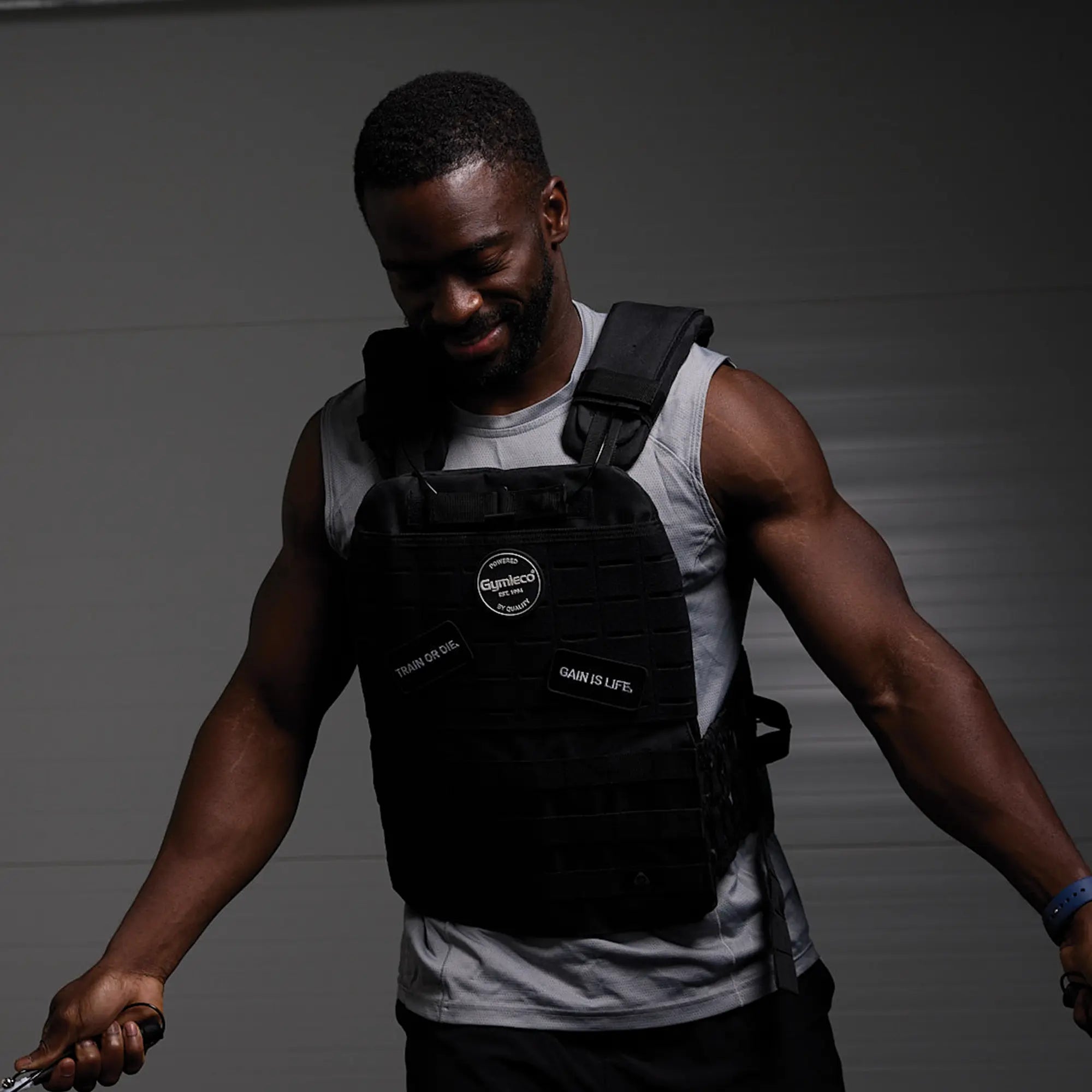 Gymleco Tactical vektvest 9 kg gronn