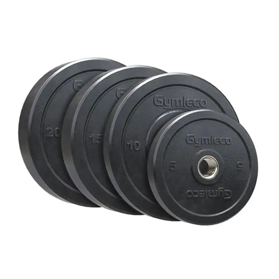 Gymleco Bumper Plates gummi vektskiver styrke