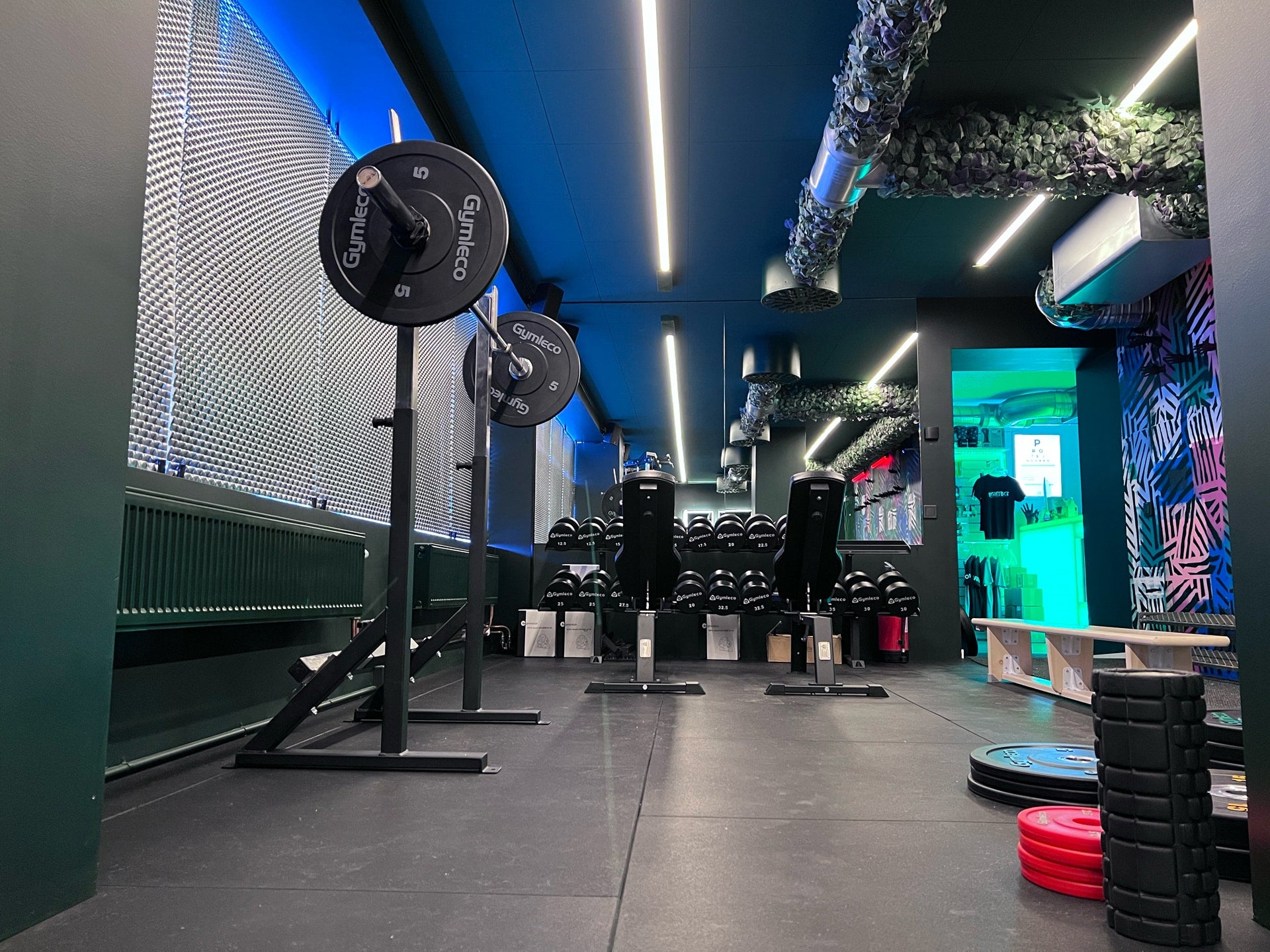 Gymleco Adjustable Bench Press knebøystativ justerbart