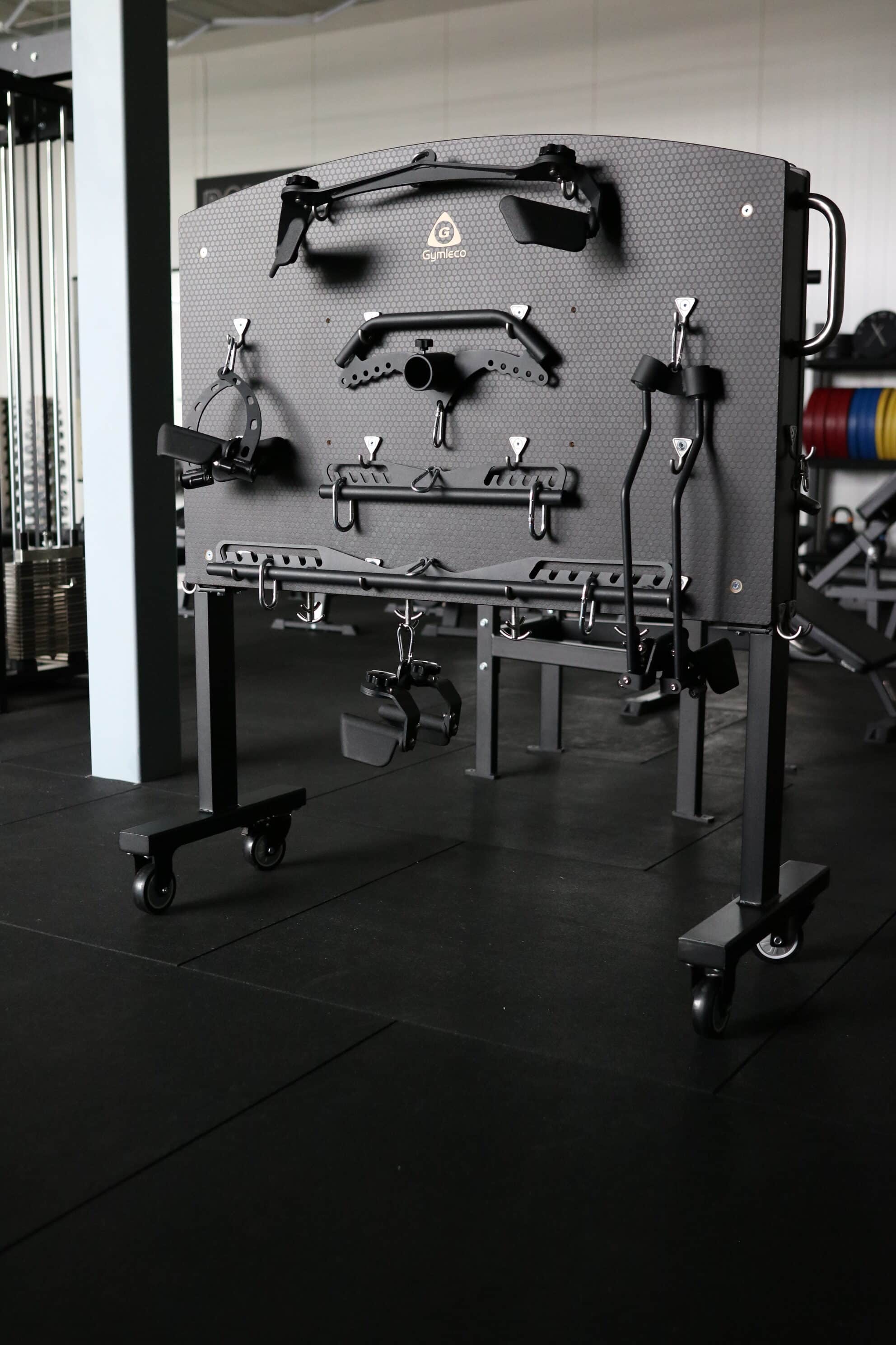 Gymleco draghåndtak sett 8 deler gummigrep