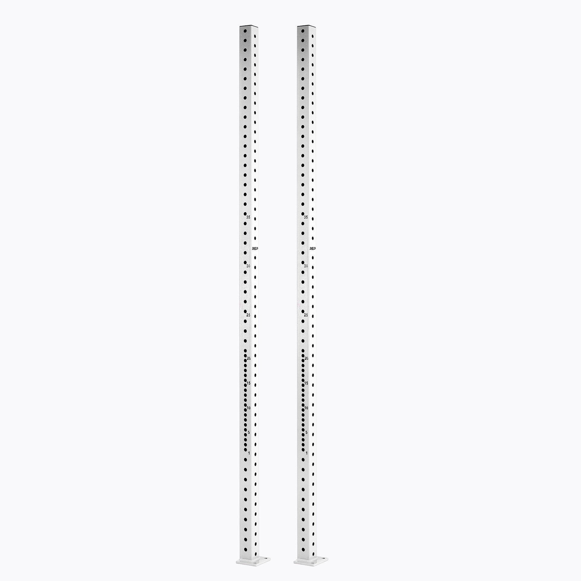 REP Fitness 5000 riggstolper par metallic black stabil