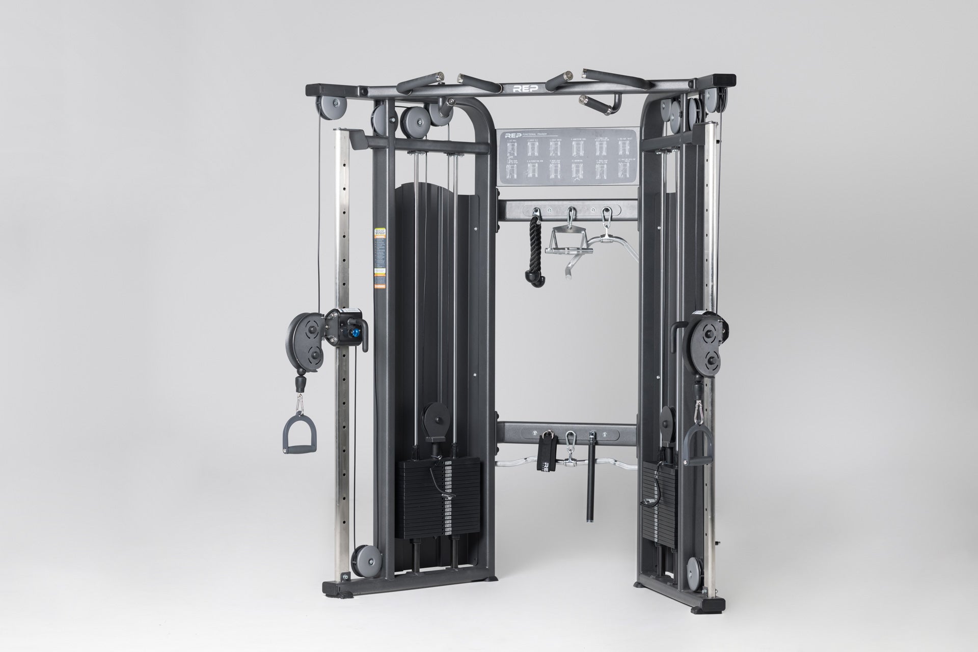 REP Fitness Open Row kabelhåndtak bred roing