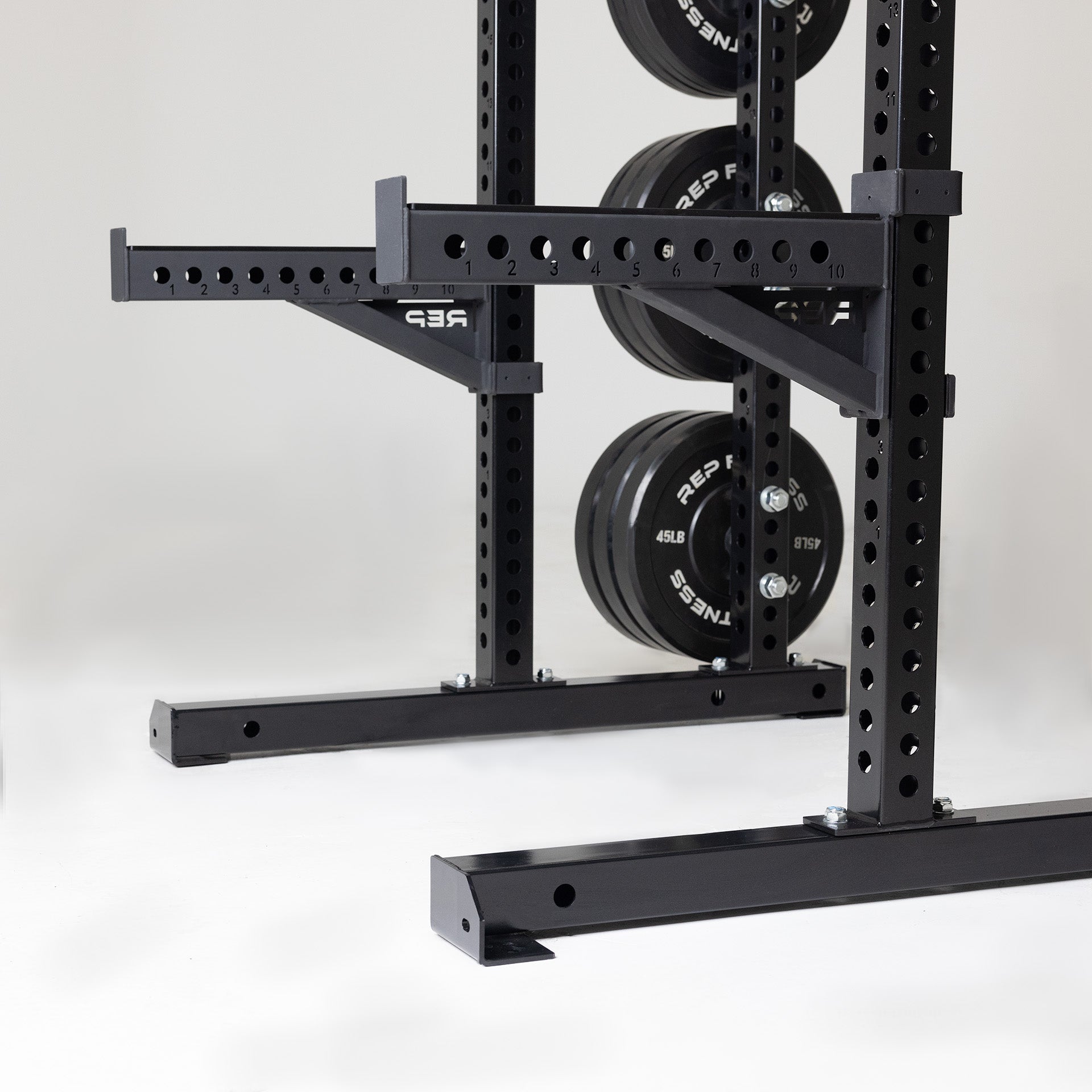 REP Fitness Apollo halvrack Metallic Black stativ