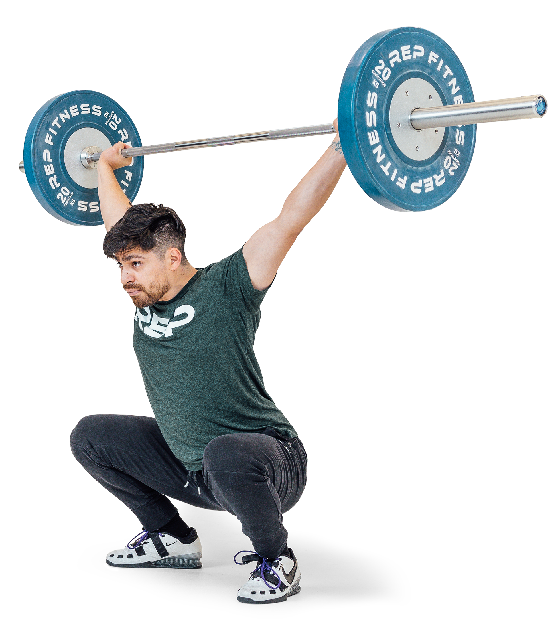 REP Alpine 20 kg vektløfterstang med nålelager