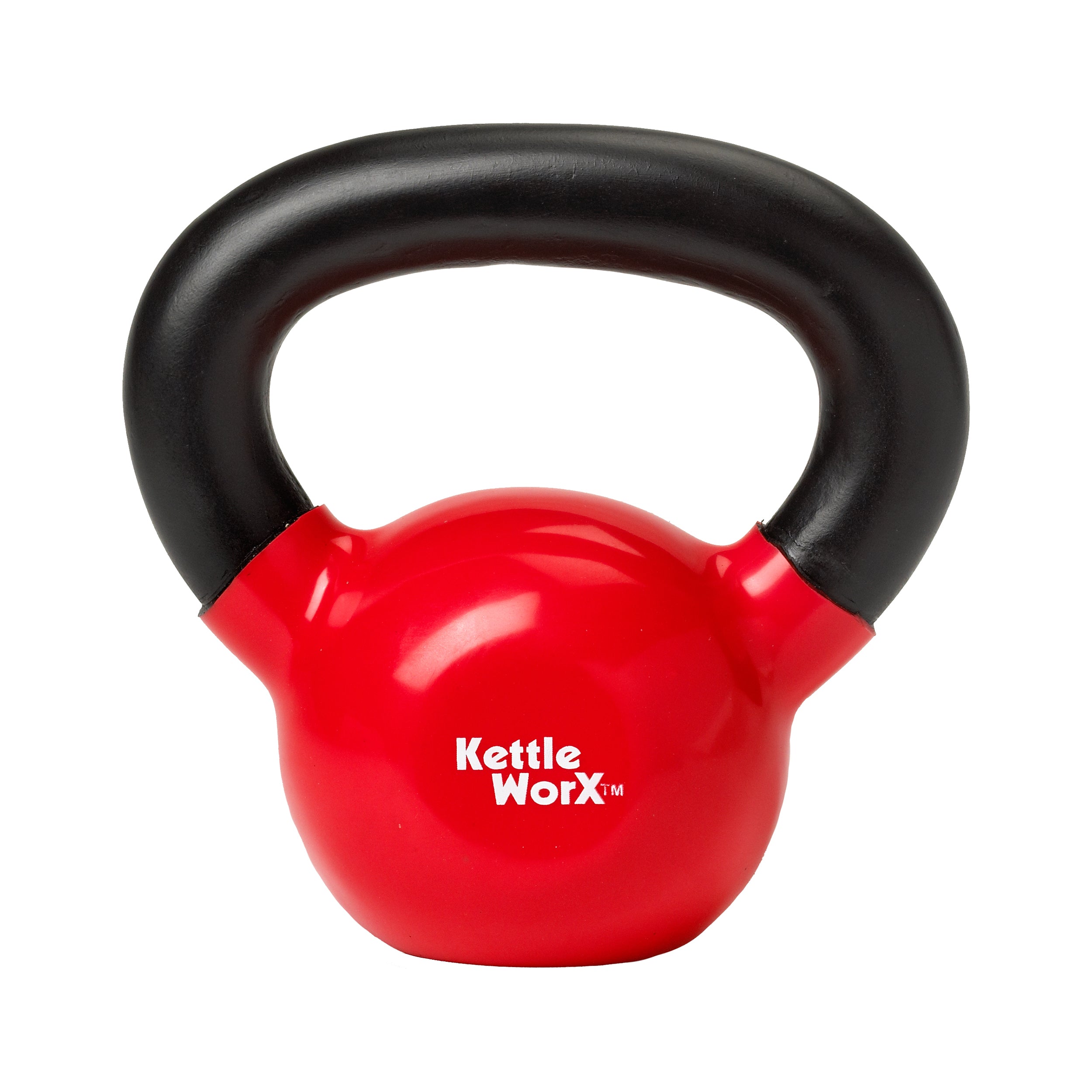 Lifeline KettleWorX kettlebell 10 lb vinyl bredt grep