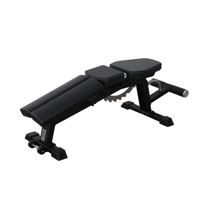 Gymleco Adjustable Dumbbell Exercise Bench treningsbenk delt rygg