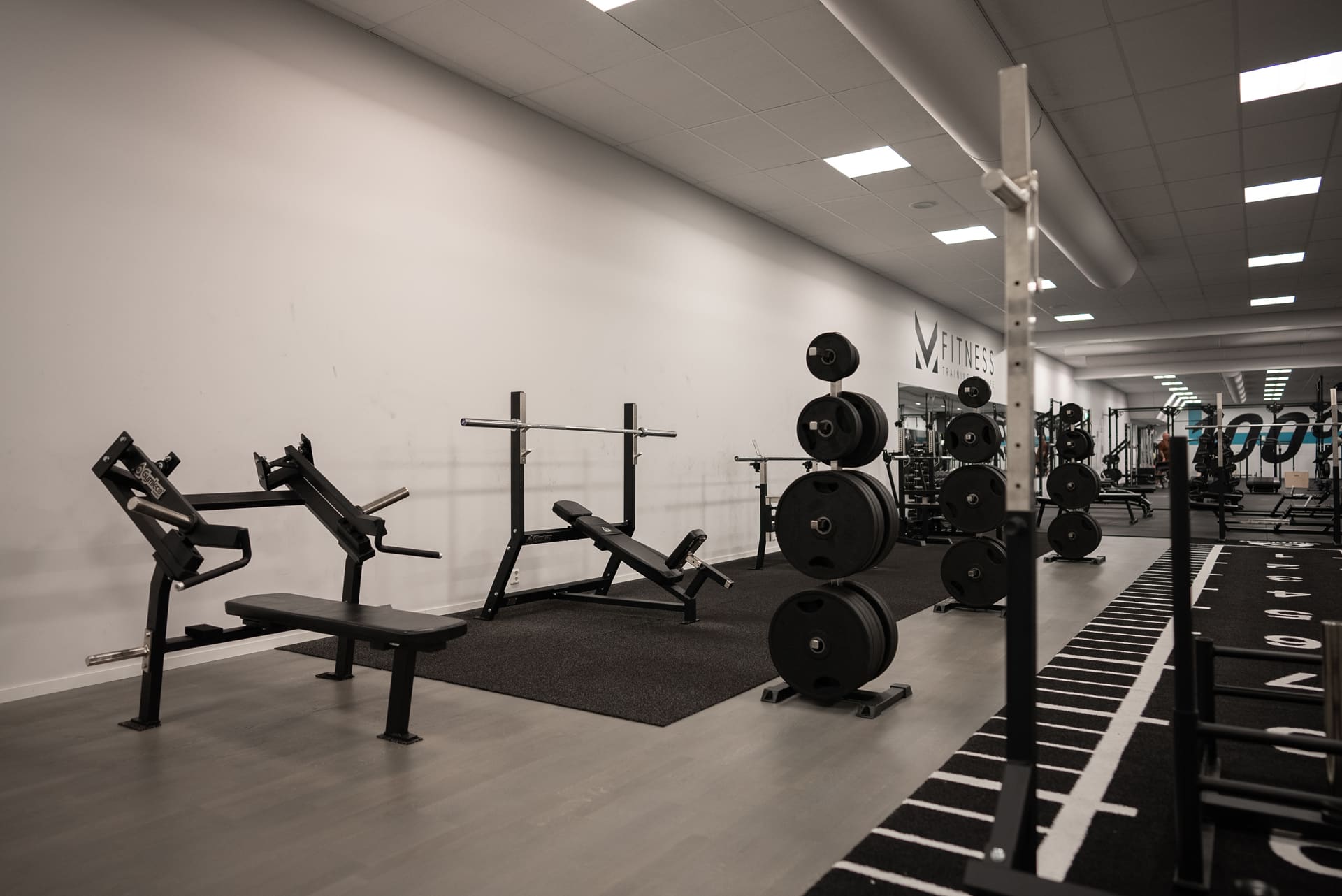 Gymleco Weight Rack skivestativ 8 plasser
