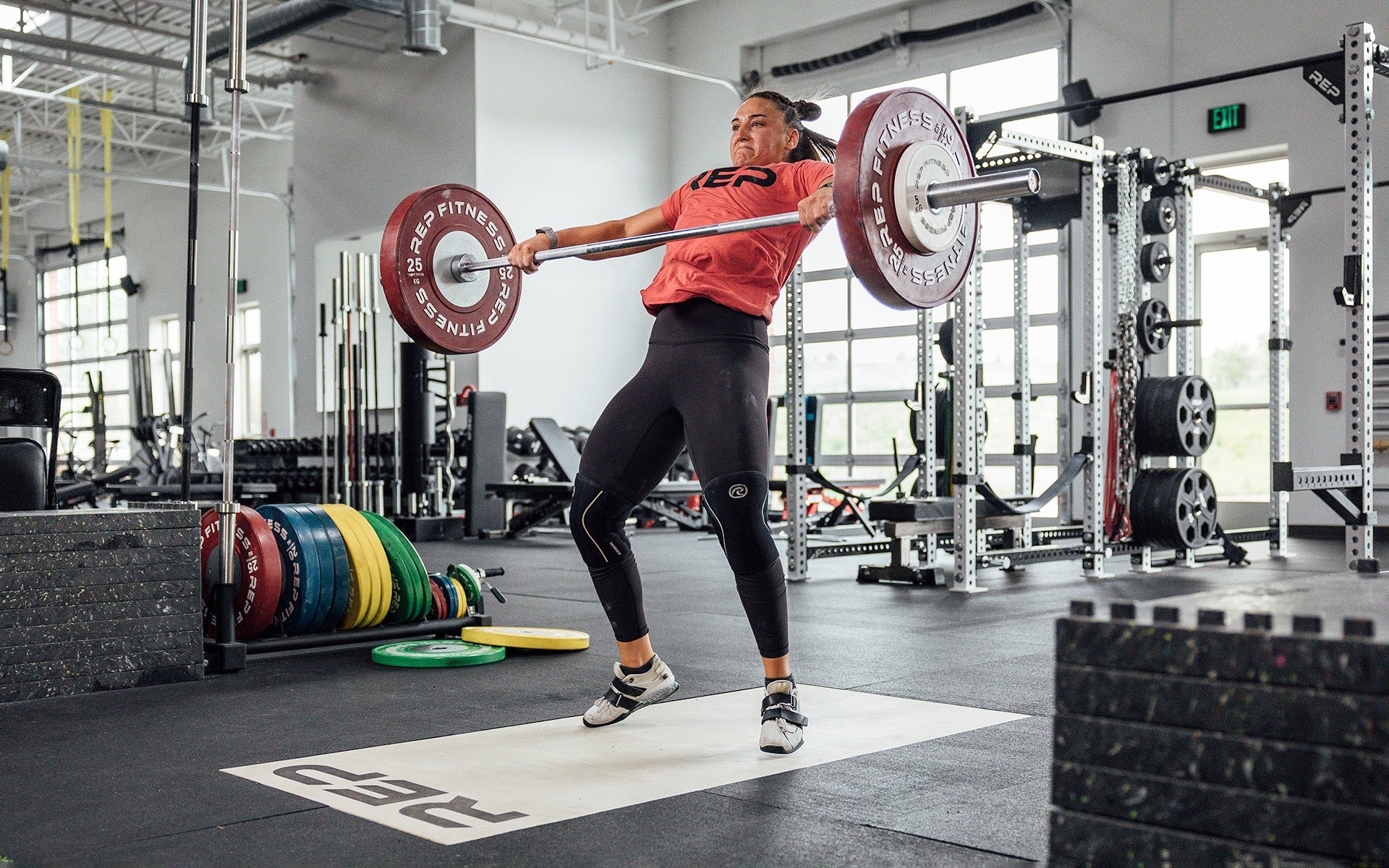 REP Fitness Alpine vektløftingstang 15 kg hardkrom