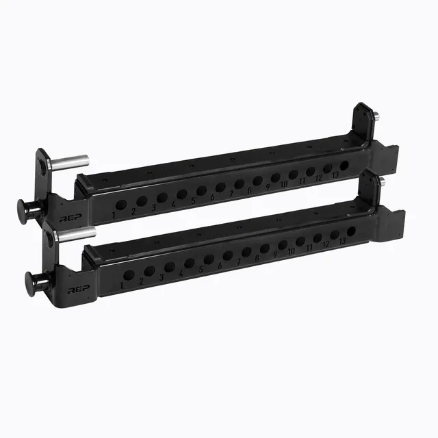 REP Fitness 5000 Flip-Down Safeties 2.0 sikkerhetsarmer 30" nedfellbare