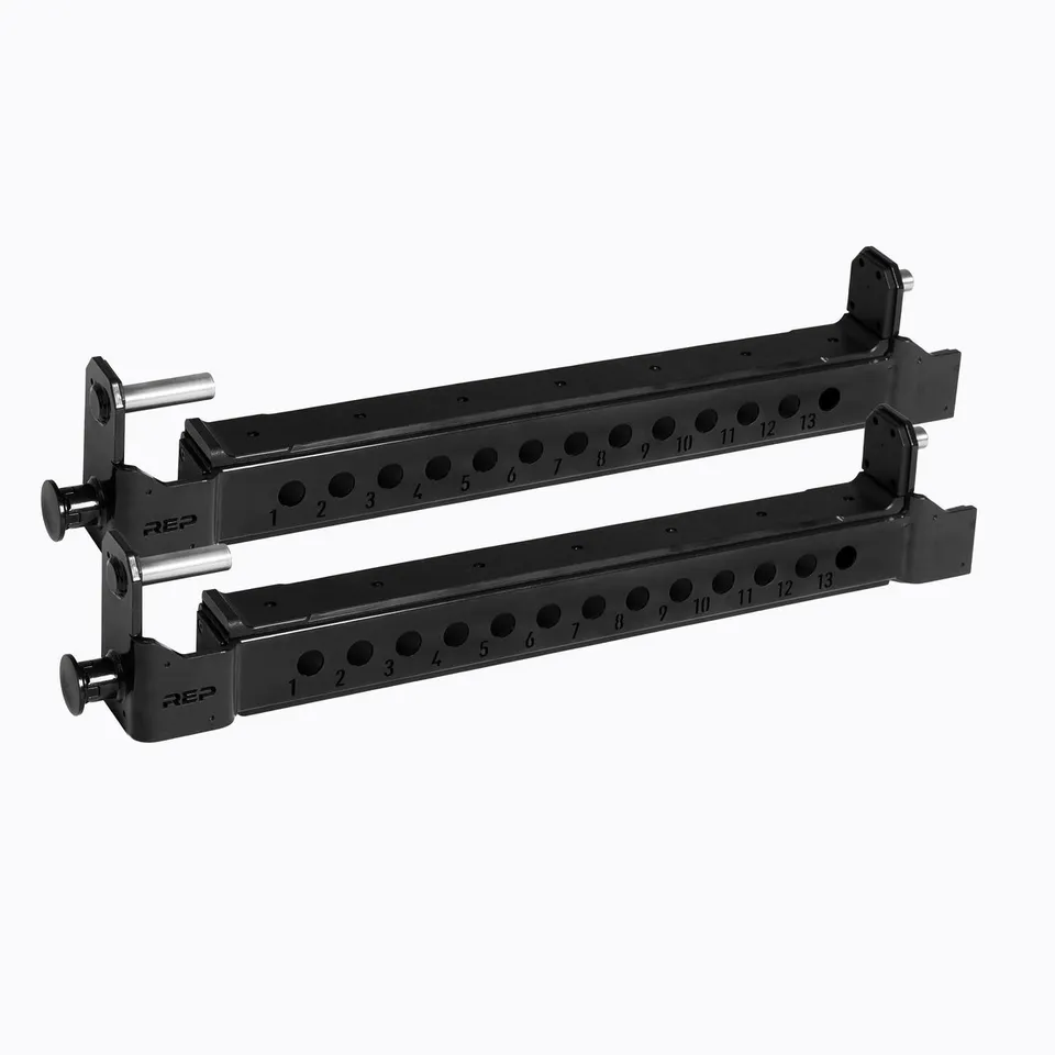 REP Fitness 5000 Flip-Down Safeties 2.0 sikkerhetsarmer 30" nedfellbare