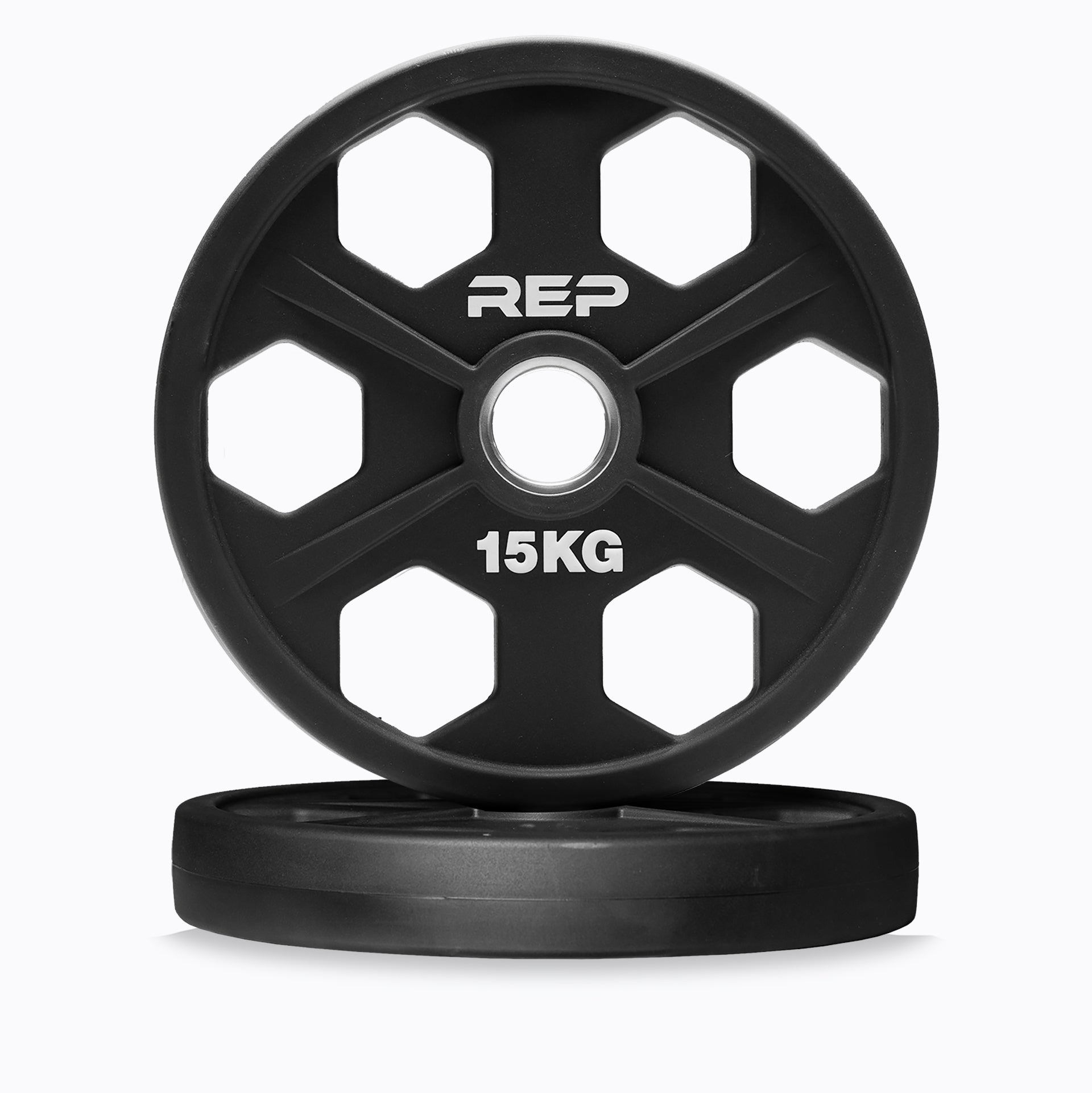 REP Fitness Equalizer uretanbelagte vektskiver 10 kg par