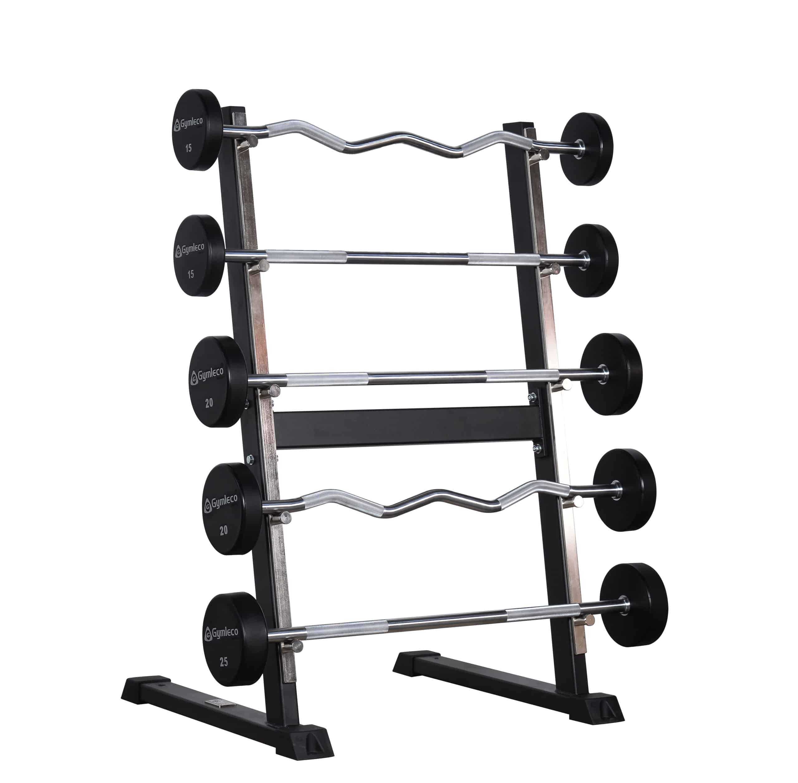 Gymleco faste vektstenger PU-gummi proff