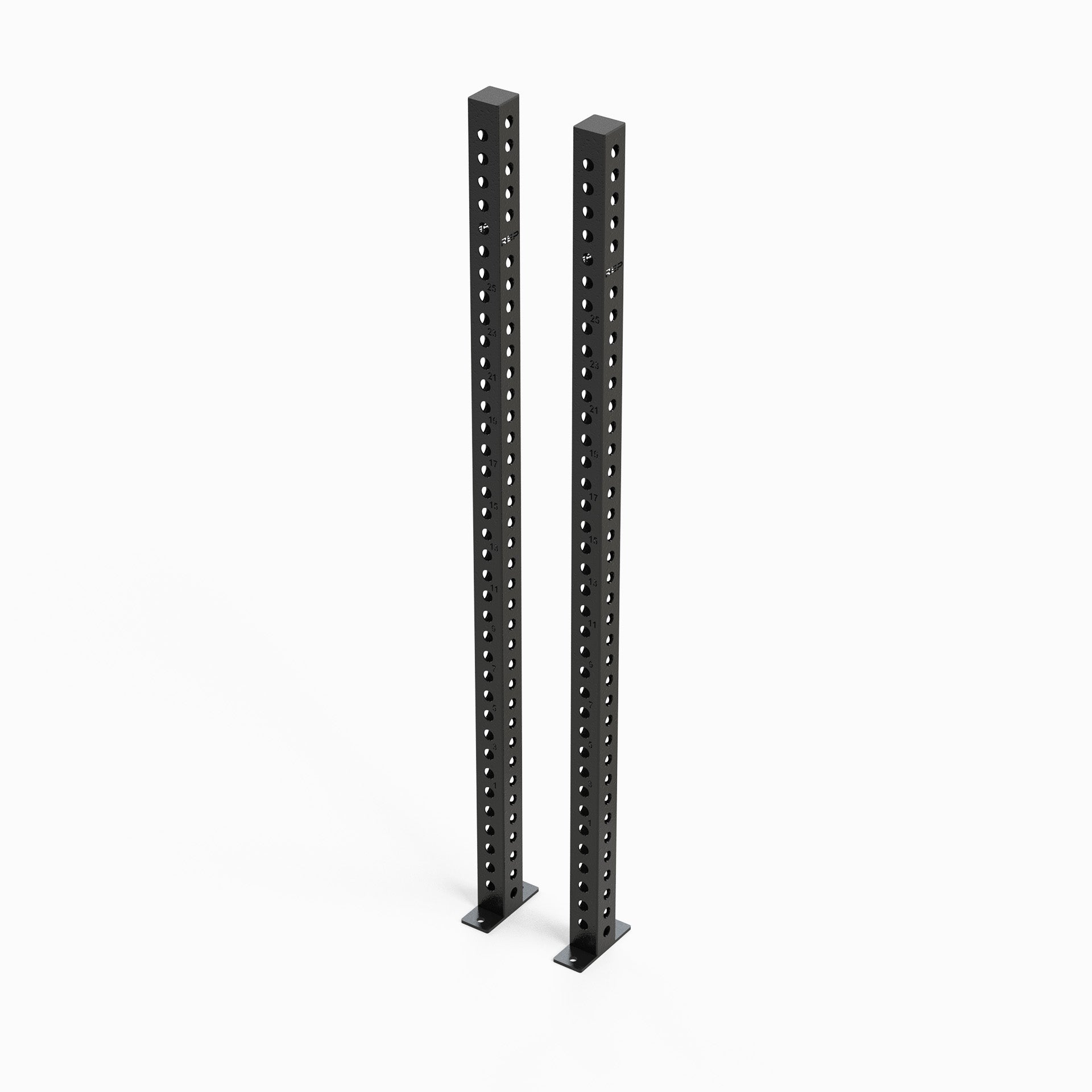 REP Fitness Omni Rack stolper par 80" metallic black